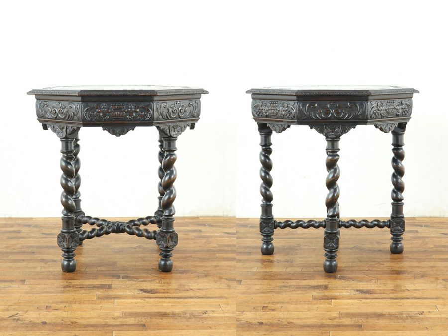 アンティーク家具 サイドテーブル 65295