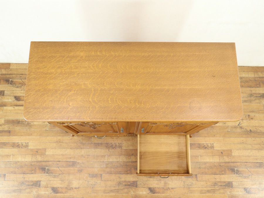 アンティーク家具 キャビネット 65234