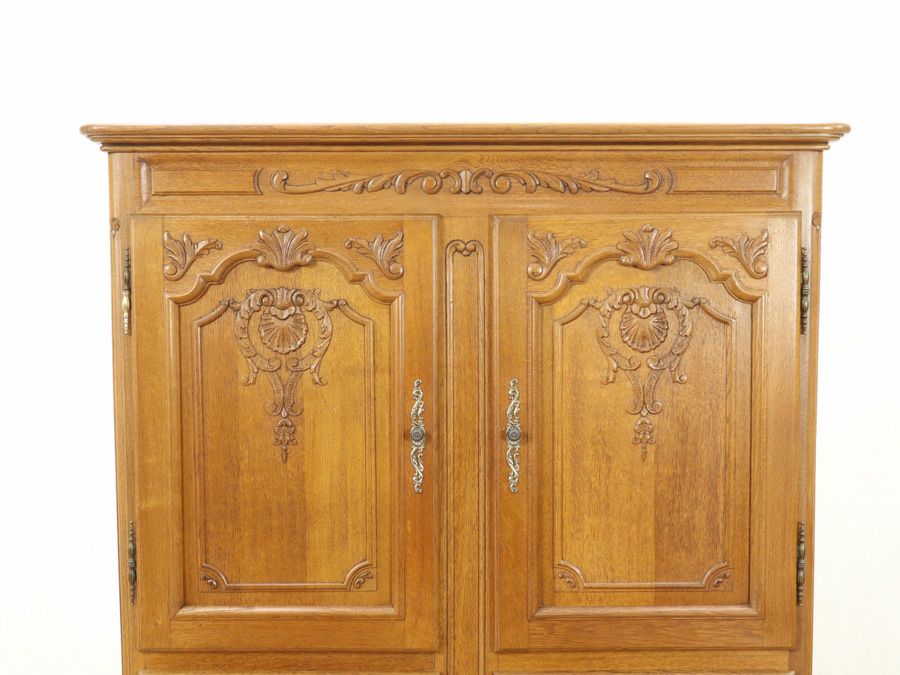 アンティーク家具 キャビネット 65234