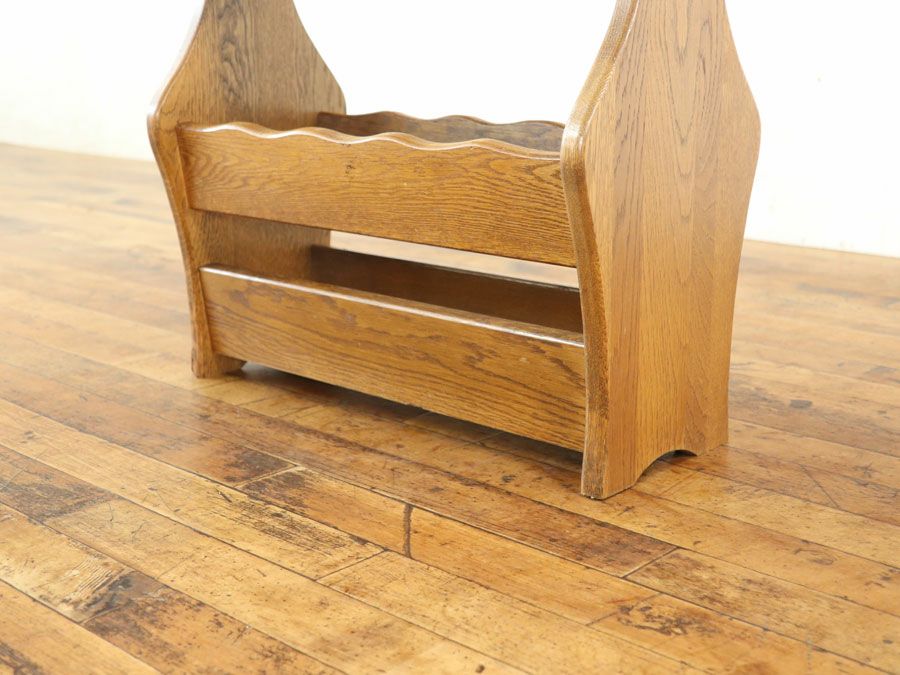 アンティーク家具 マガジンラック 65263c