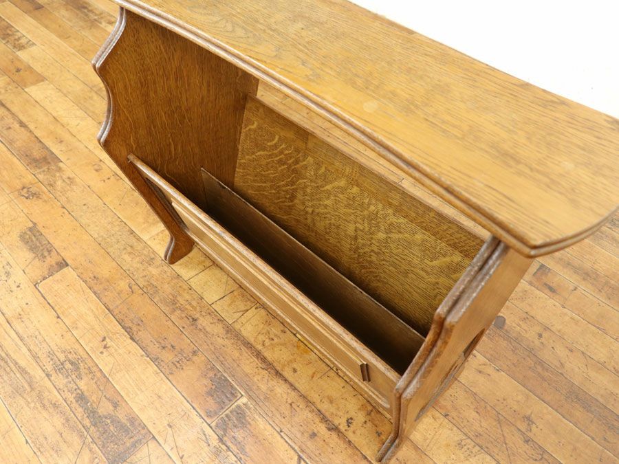 アンティーク家具 マガジンラック 65237a