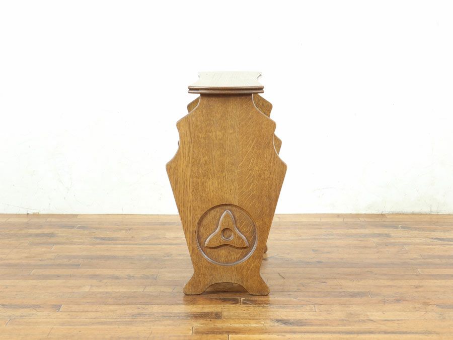 アンティーク家具 マガジンラック 65237a