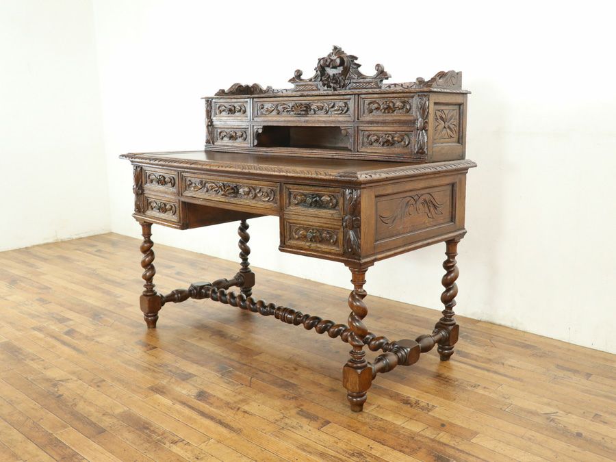 アンティーク家具 デスク 65292a