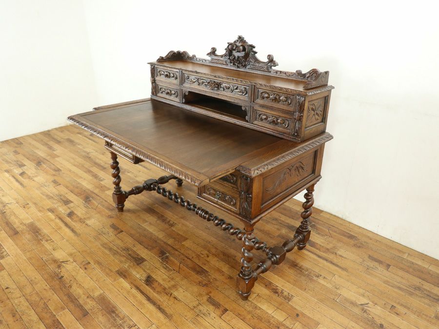 アンティーク家具 デスク 65292a