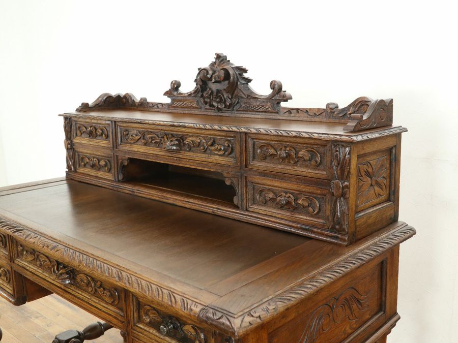 アンティーク家具 デスク 65292a