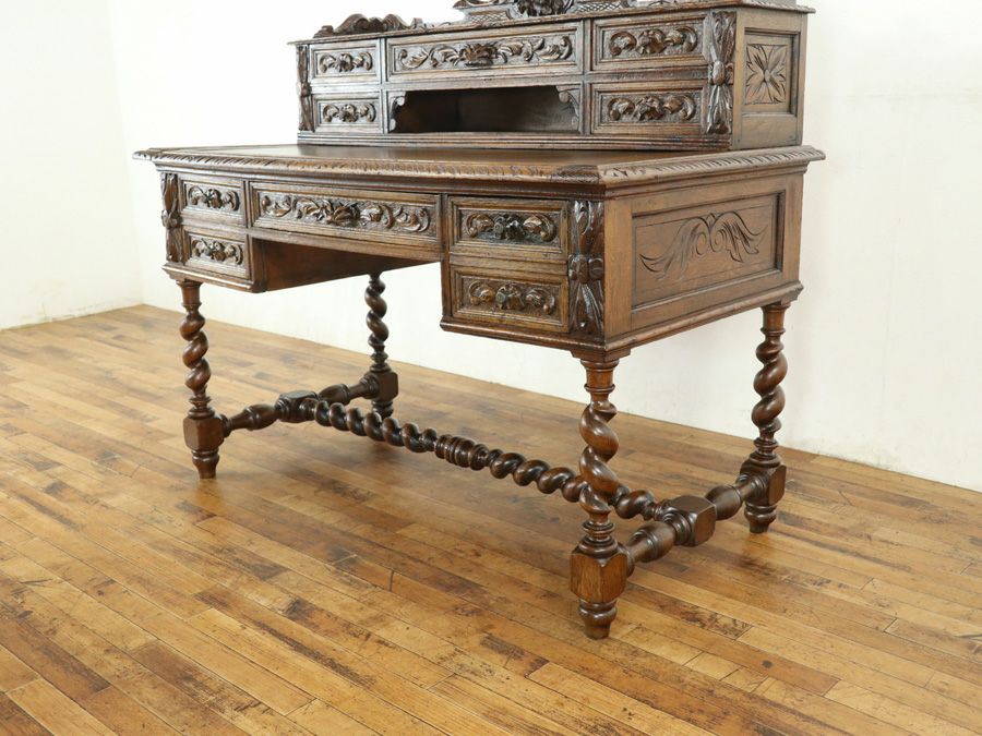 アンティーク家具 デスク 65292a