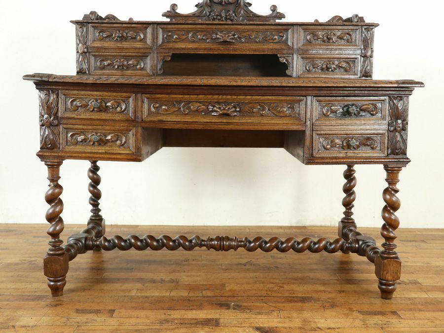 アンティーク家具 デスク 65292a