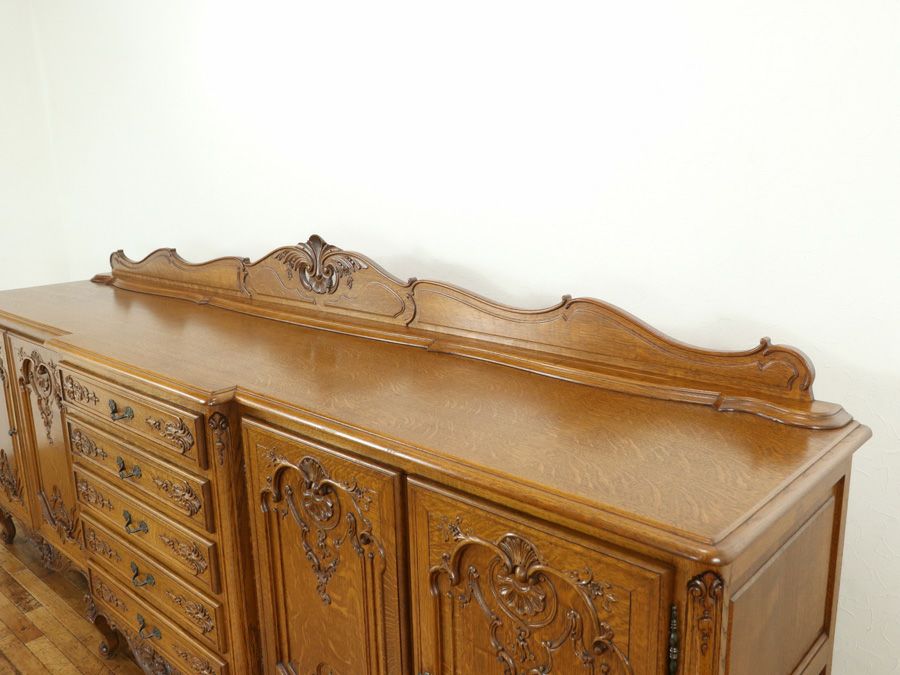 アンティーク家具 ダイニング9点セット 65319