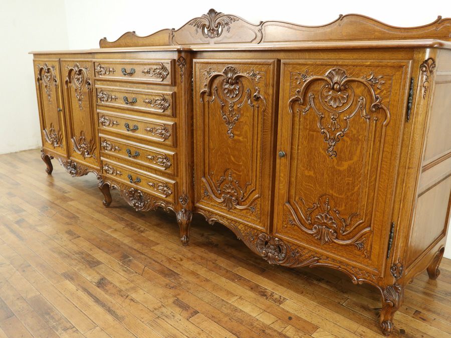 アンティーク家具 ダイニング9点セット 65319