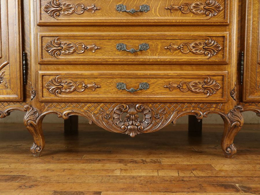 アンティーク家具 ダイニング9点セット 65319