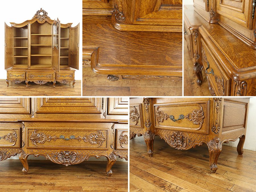 アンティーク家具 ダイニング9点セット 65319