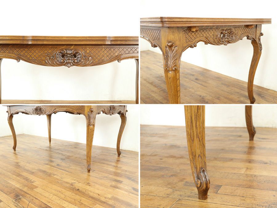 アンティーク家具 ダイニング9点セット 65319