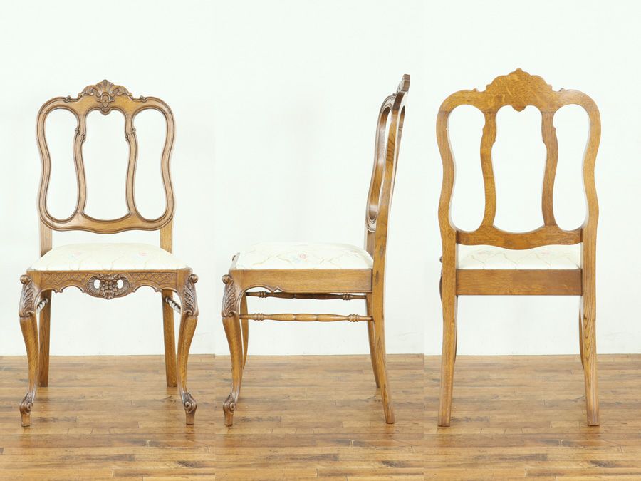 アンティーク家具 ダイニング9点セット 65319