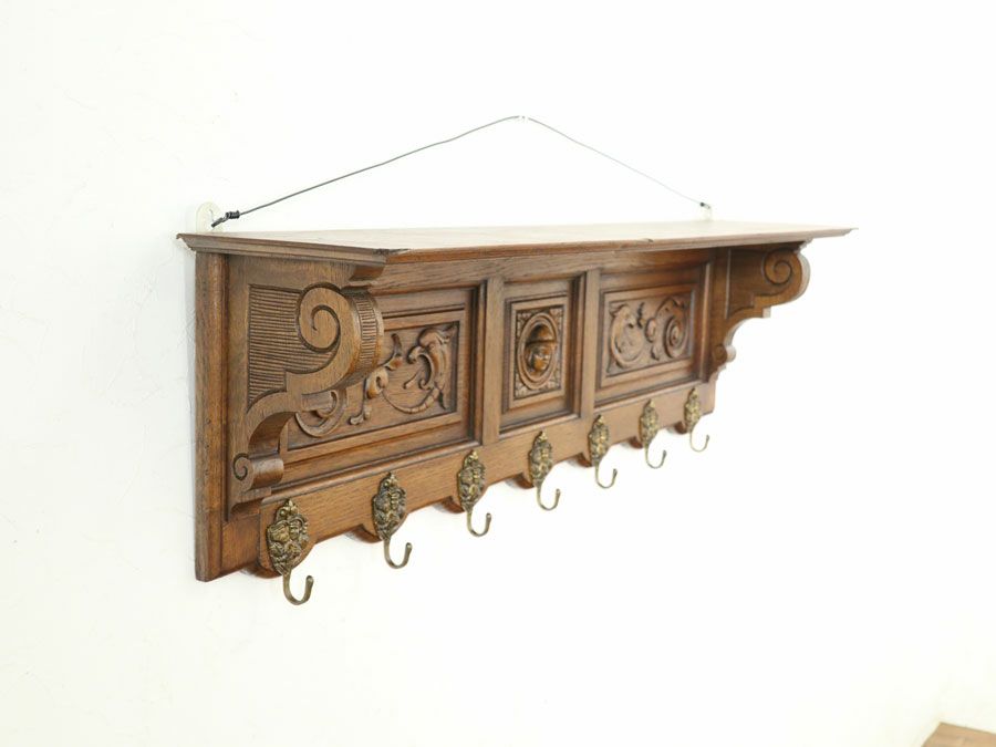 アンティーク家具 ウォールハンガー 65298d