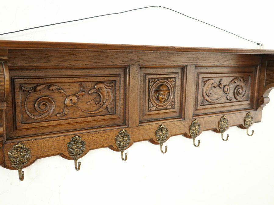 アンティーク家具 ウォールハンガー 65298d