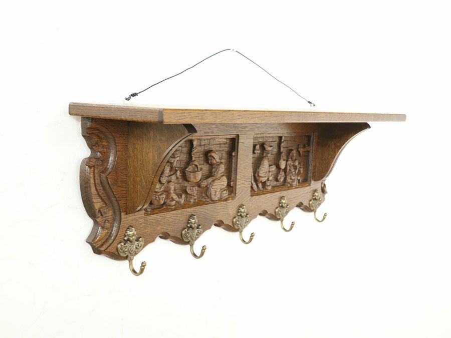 アンティーク家具 ウォールハンガー 65252