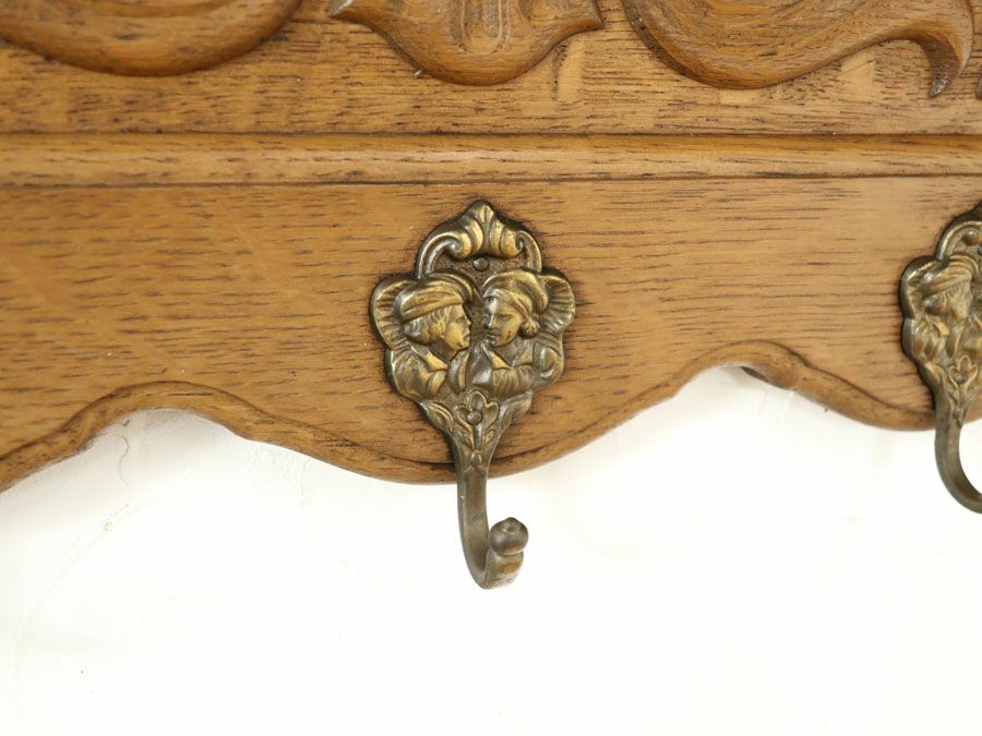 アンティーク家具 ウォールハンガー 65298a