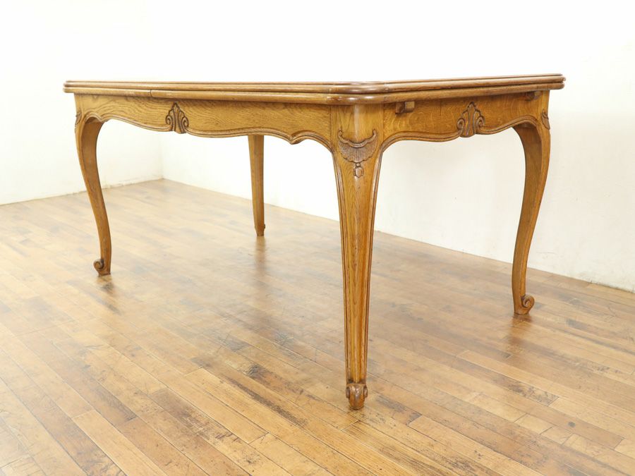 アンティークテーブル・チェア6脚セット 65233