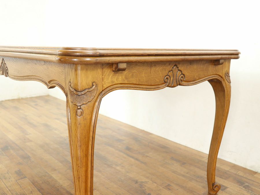 アンティークテーブル・チェア6脚セット 65233