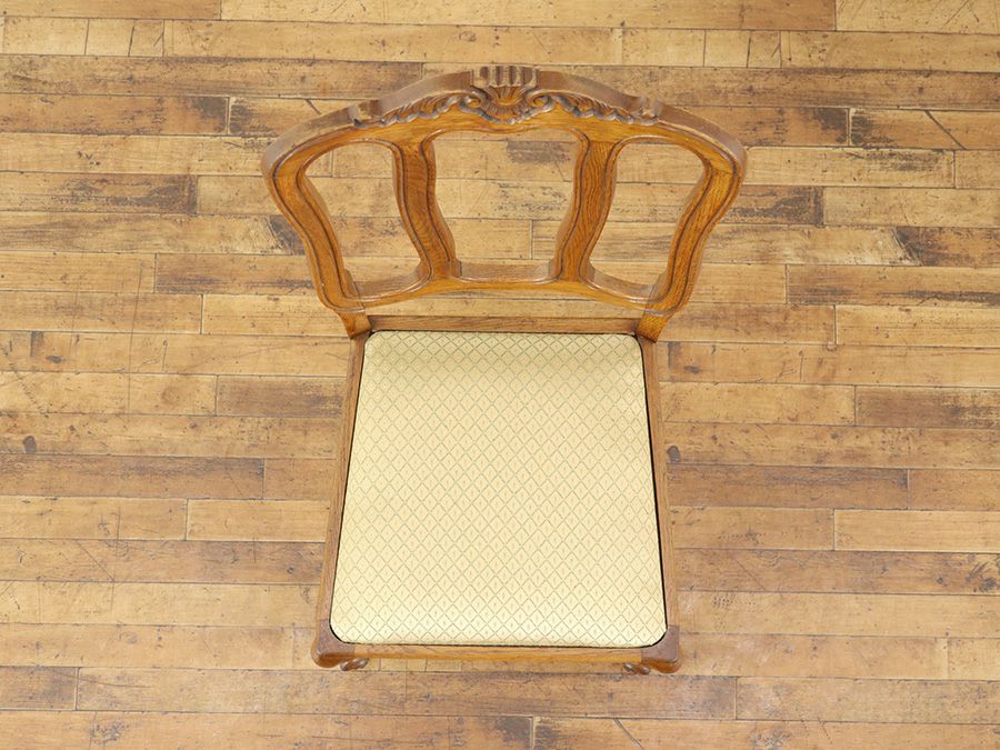 アンティークテーブル・チェア6脚セット 65233