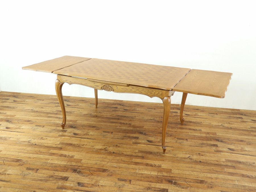 アンティークテーブル・チェア4脚セット 65264