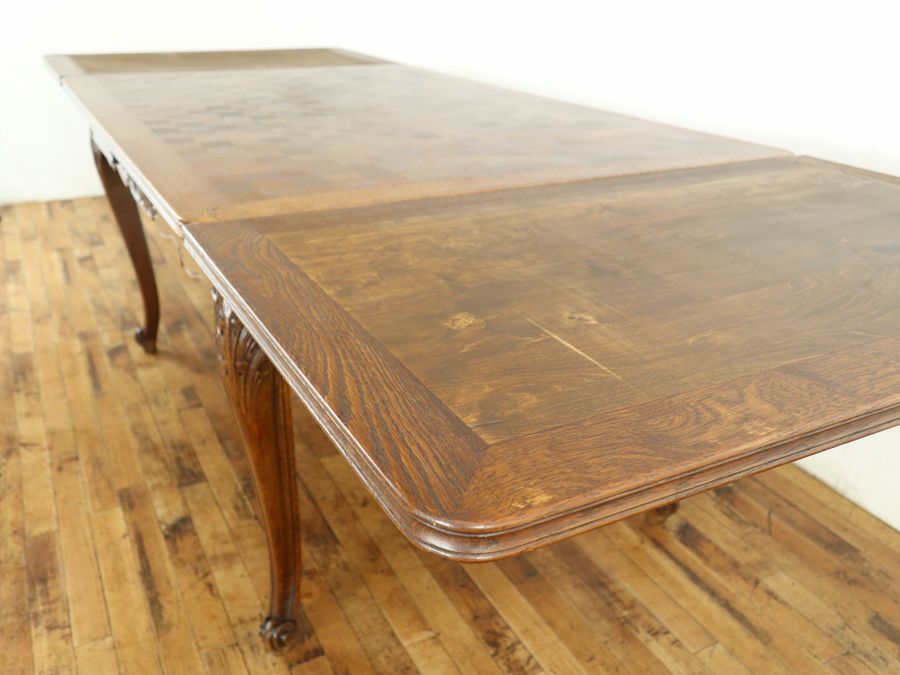 アンティークテーブル・チェア6脚セット 65206