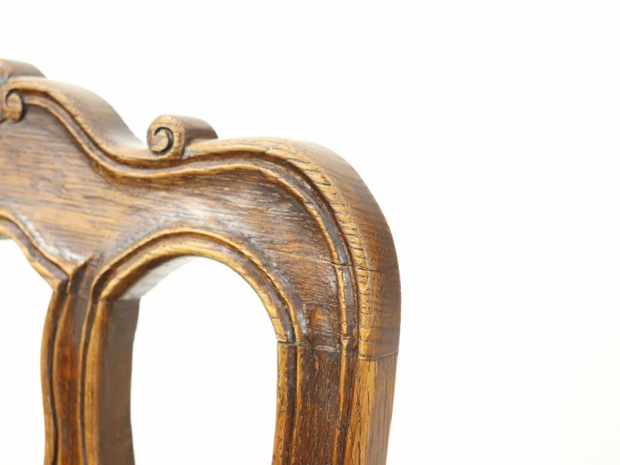 アンティークテーブル・チェア6脚セット 65206