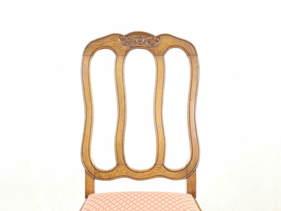 アンティーク張替済ダイニングチェア 65290