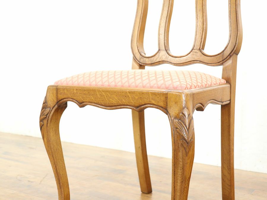 アンティーク張替済ダイニングチェア 65290