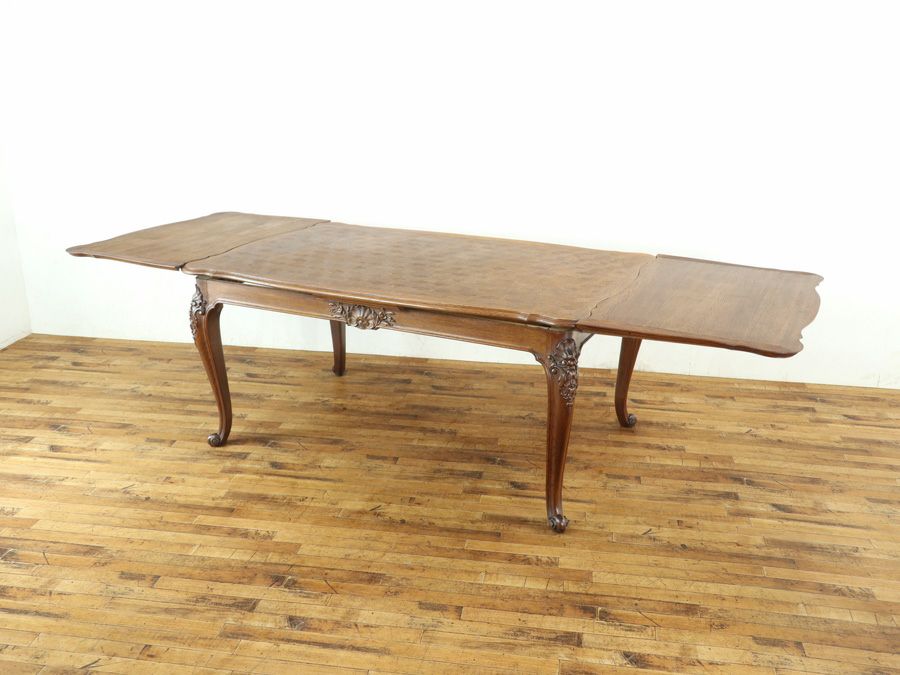 アンティークテーブル・チェア6脚セット 65202