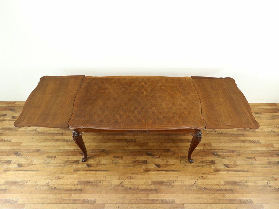 アンティークテーブル・チェア6脚セット 65202