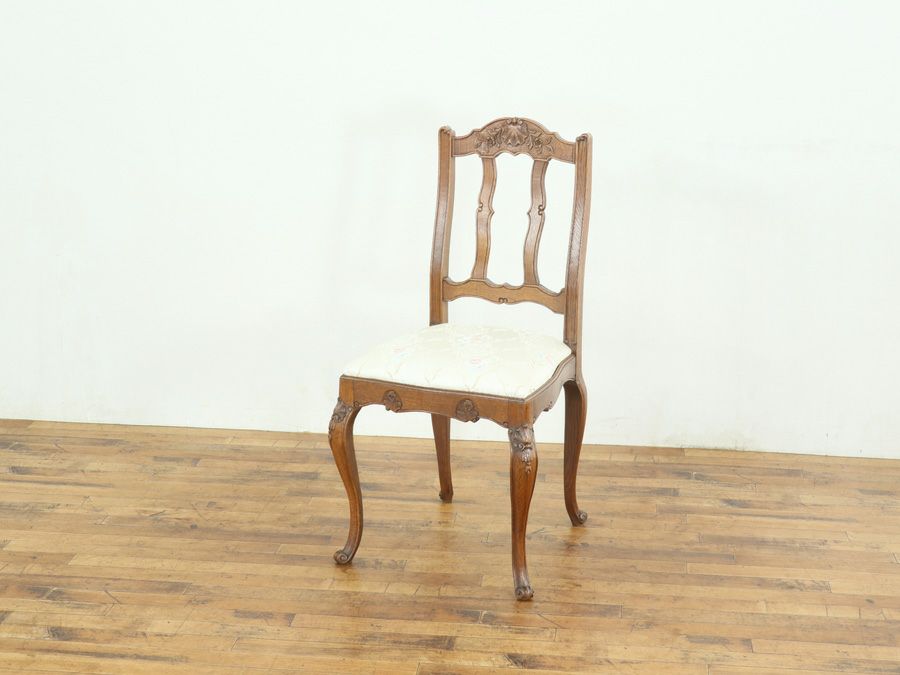 アンティークテーブル・チェア6脚セット 65202