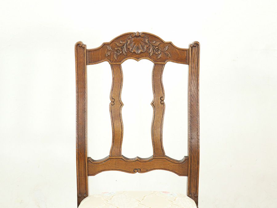 アンティークテーブル・チェア6脚セット 65202