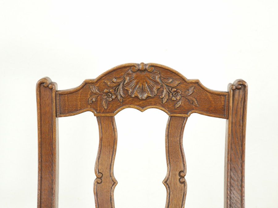 アンティークテーブル・チェア6脚セット 65202