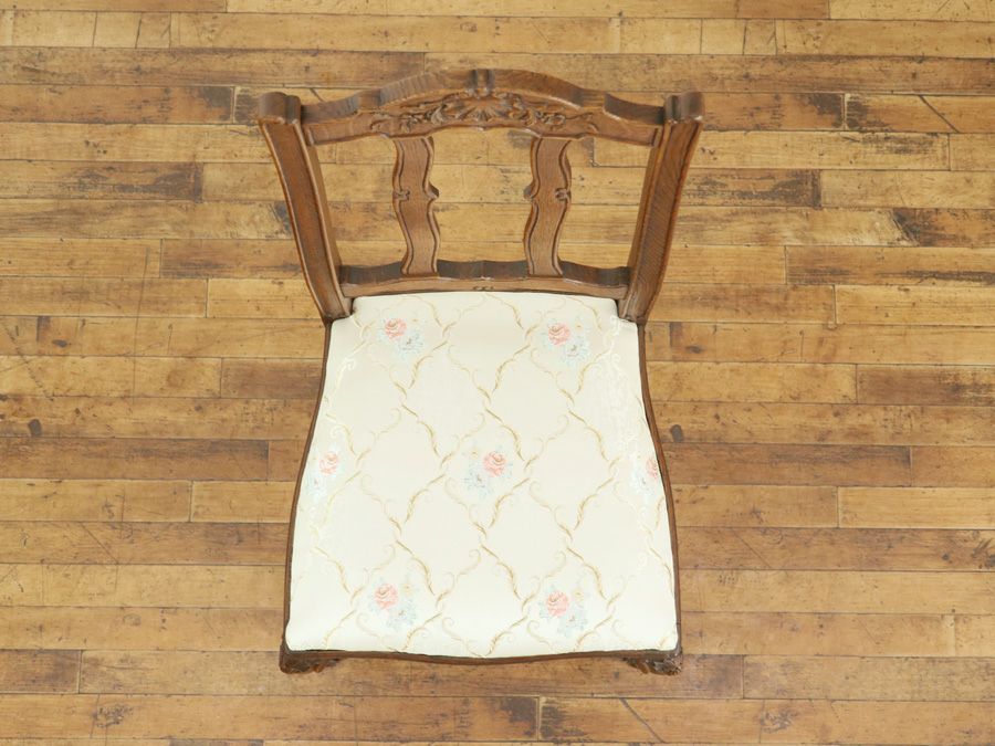 アンティークテーブル・チェア6脚セット 65202