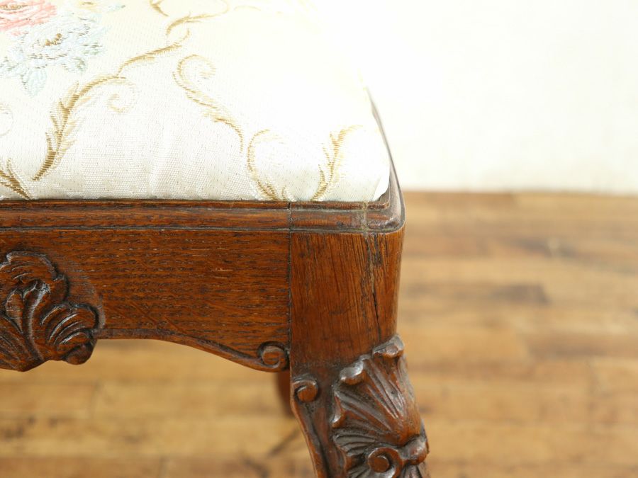 アンティークテーブル・チェア6脚セット 65202