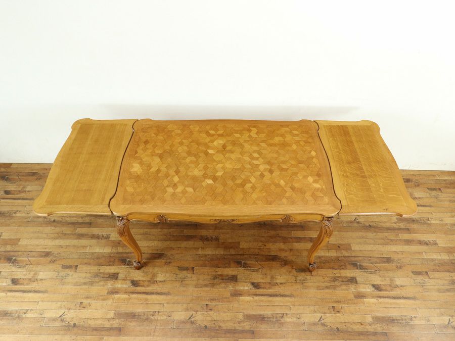 猫脚ドローリーフテーブル 65214a