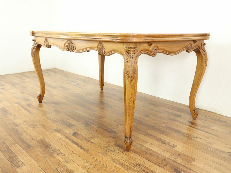 猫脚ドローリーフテーブル 65214a