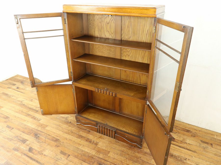 アンティーク家具 ブックケース 80211
