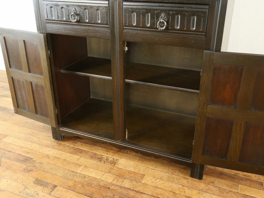 アンティーク家具 カップボード 80126