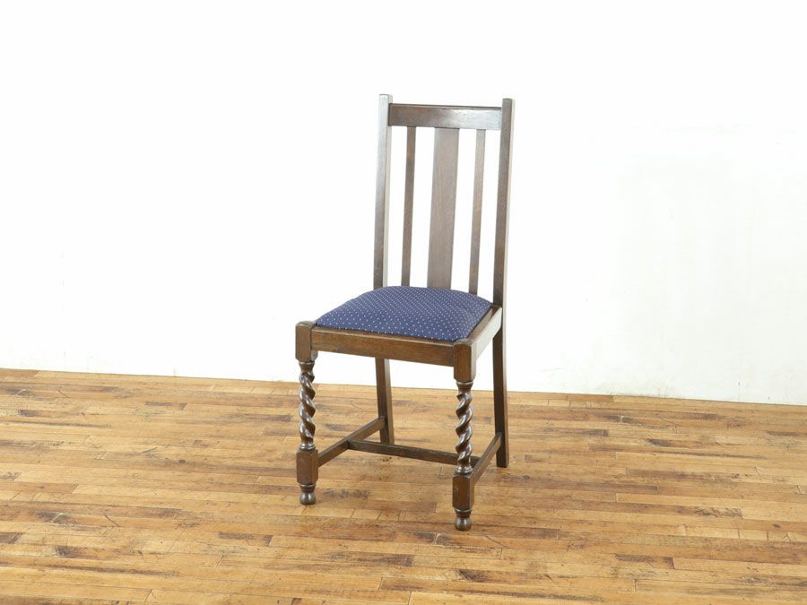 アンティーク家具 張替済チェア 80206