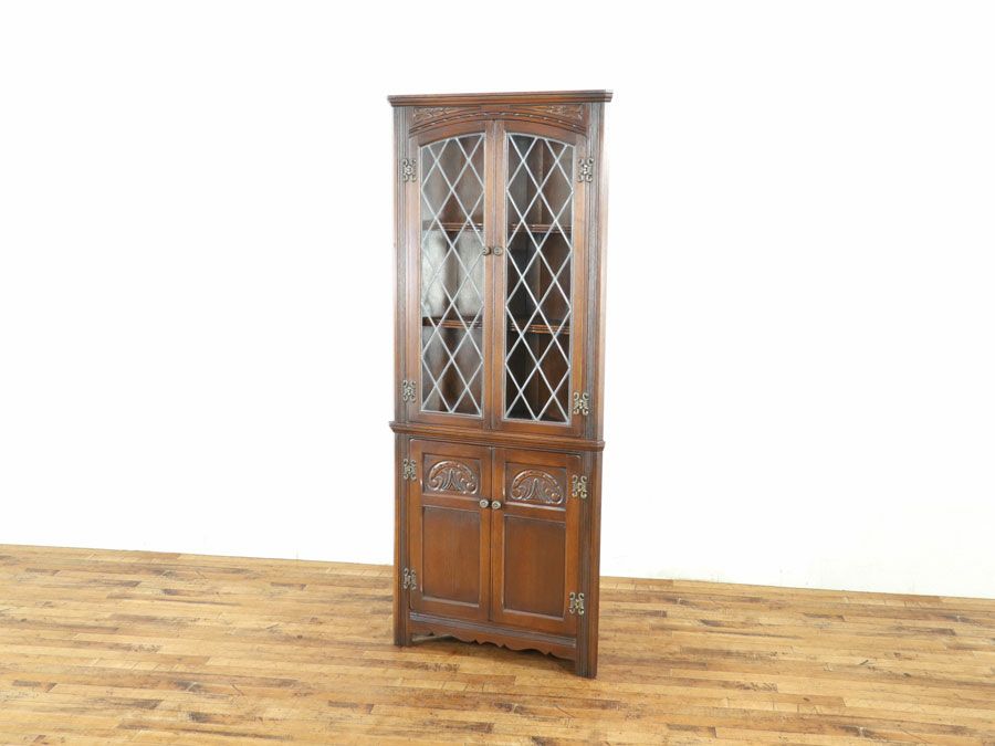 OldCharmコーナーキャビネット 80062