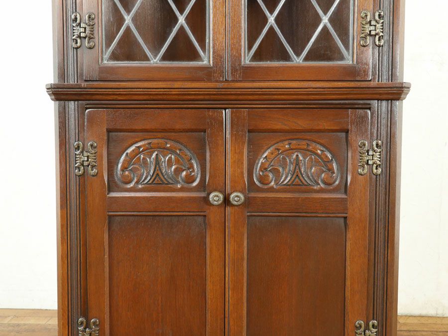 OldCharmコーナーキャビネット 80062