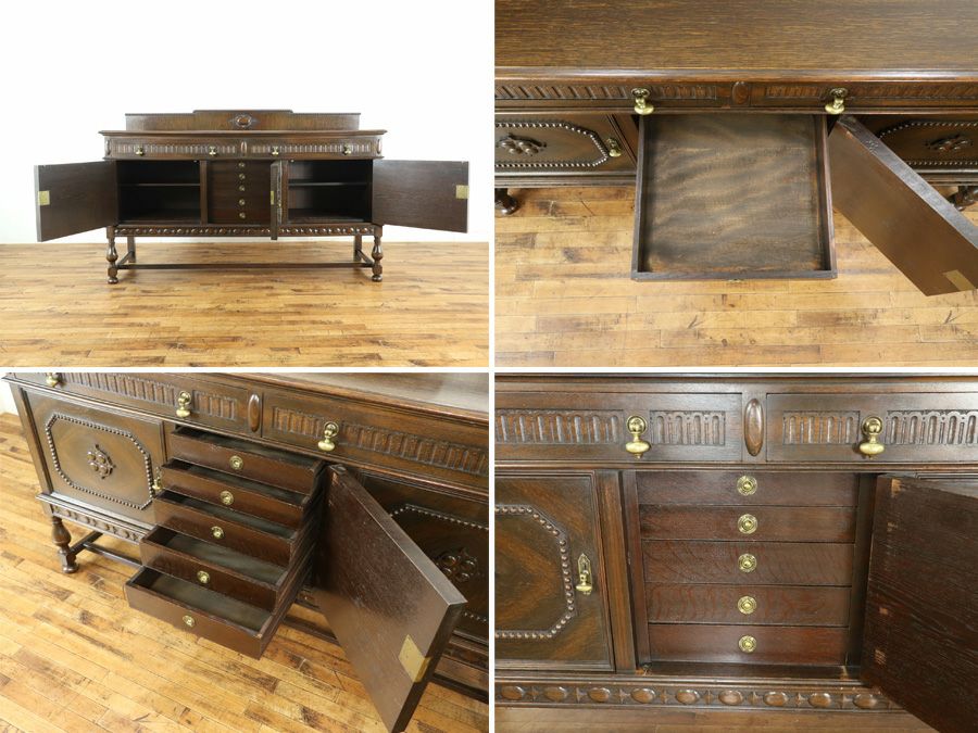 アンティークサイドボード 80157