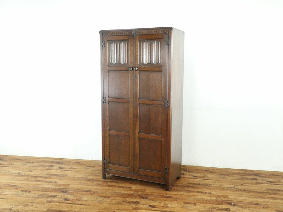 アンティークワードローブ 80030