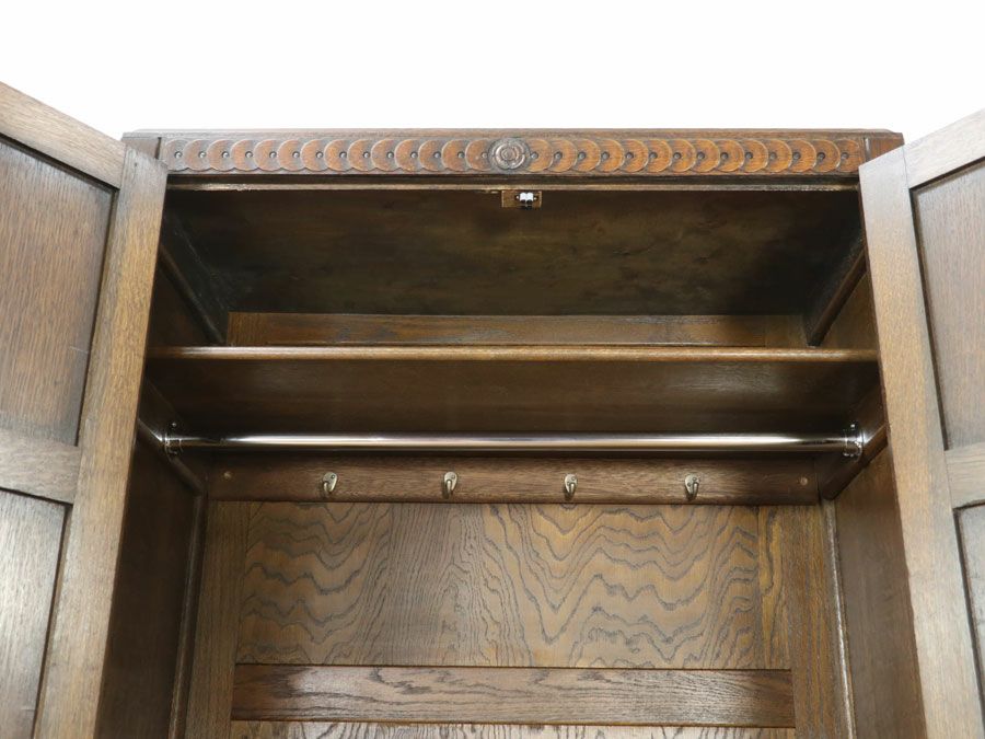 アンティークワードローブ 80030