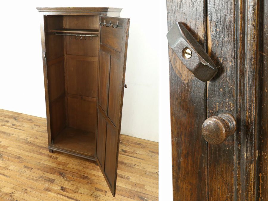 アンティークワードローブ 80060