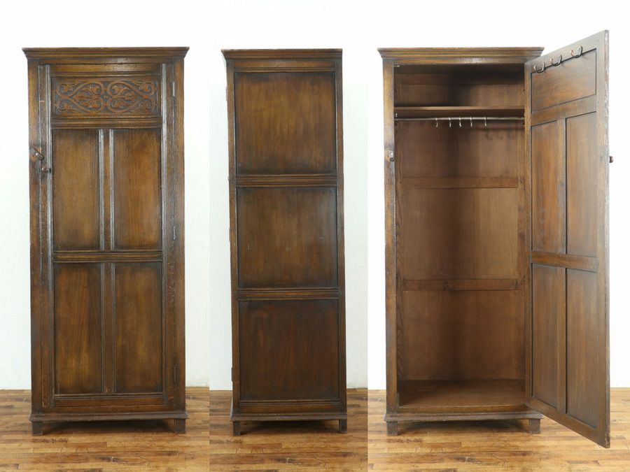 アンティークワードローブ 80060