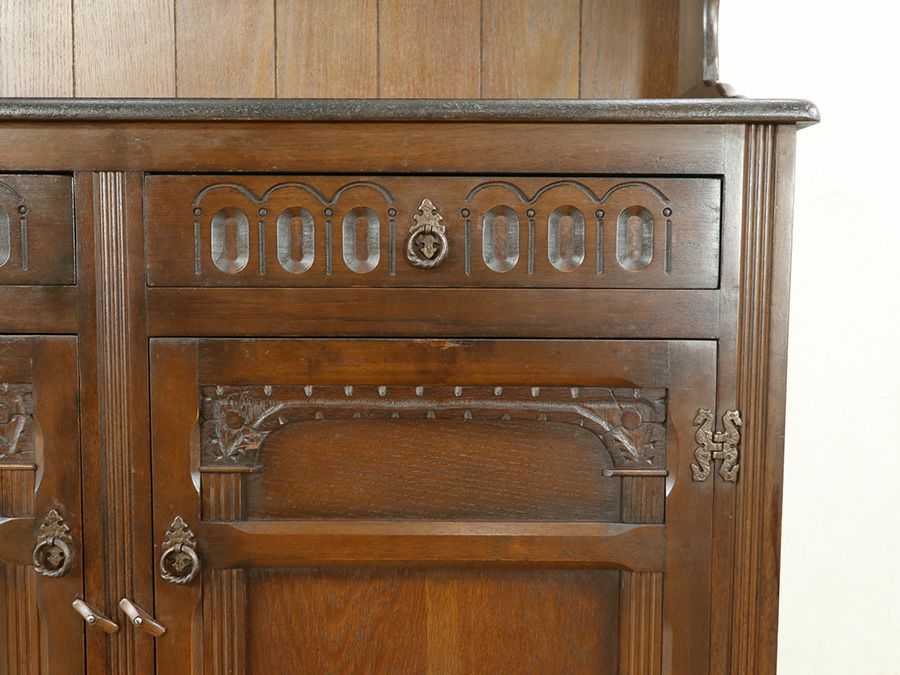 アンティーク家具 カップボード 80123