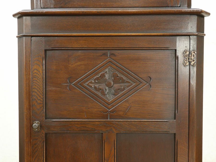 アンティーク家具 コーナーキャビネット 80166